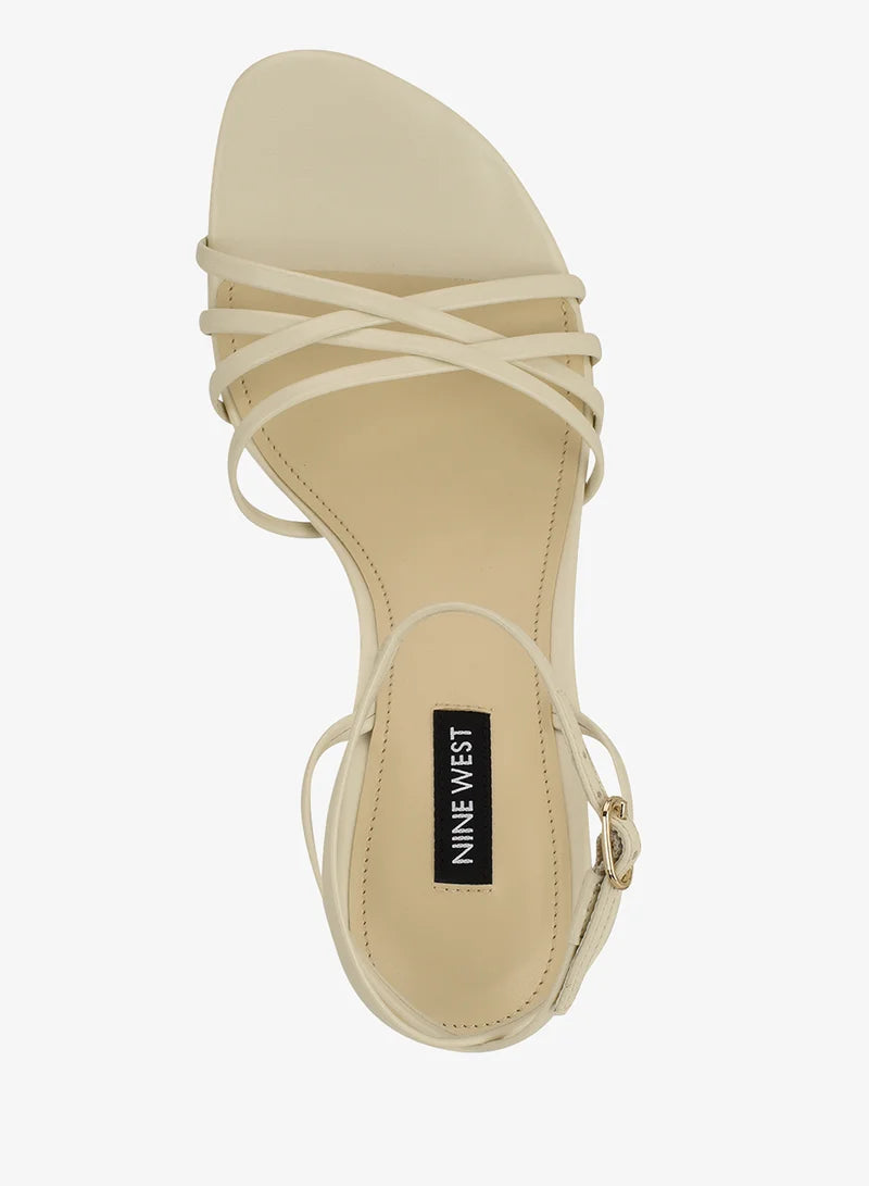 Ankle Strap Mid Heel Sandals