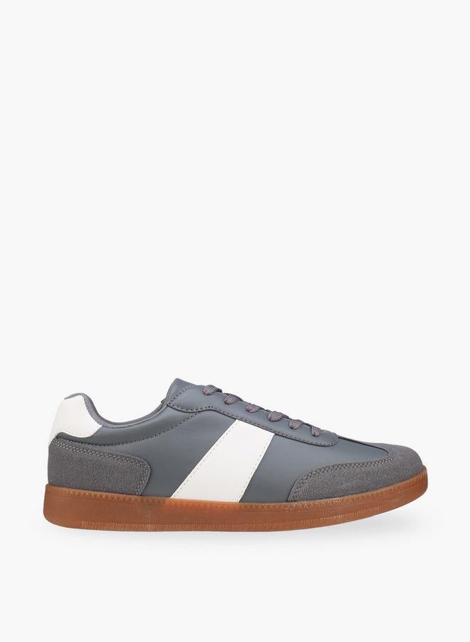 Men Lace-Up Ankle Sneakers
