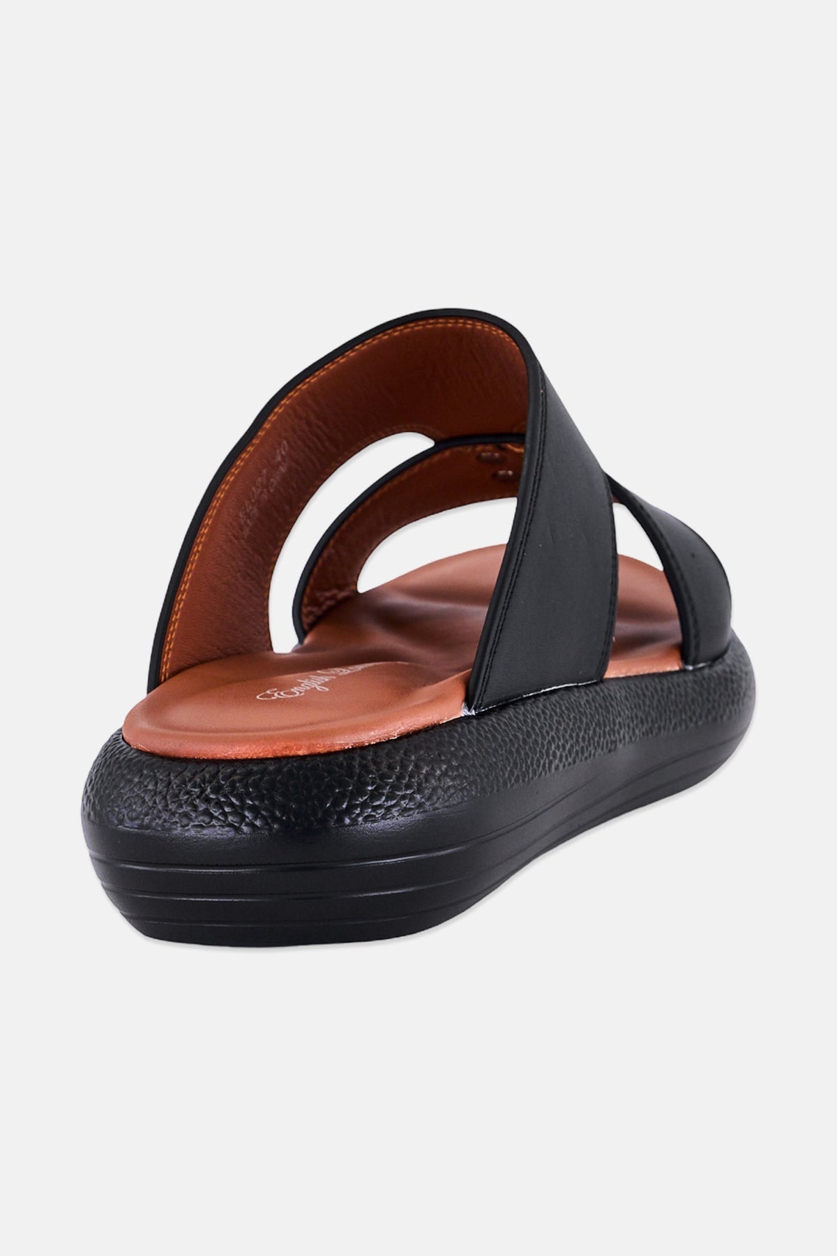 Men's Slip-On Arabic Sandals – Black