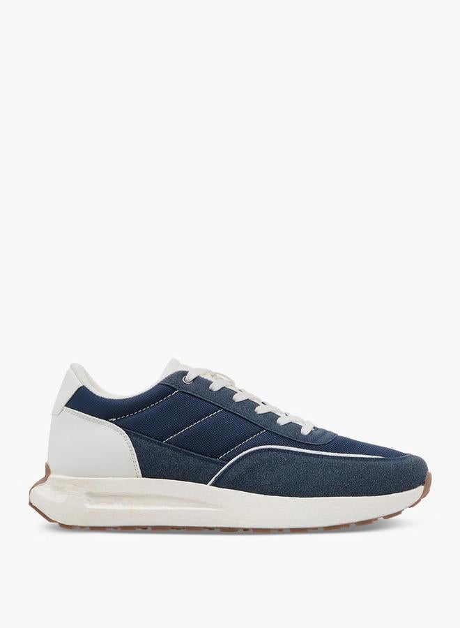 Panelled Sneakers With Lace-Up Closure II