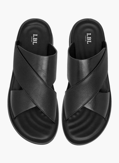 Men Cross Strap Arabic Sandals