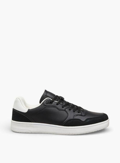 Men Panelled Lace-Up Sneakers - Smart Casual