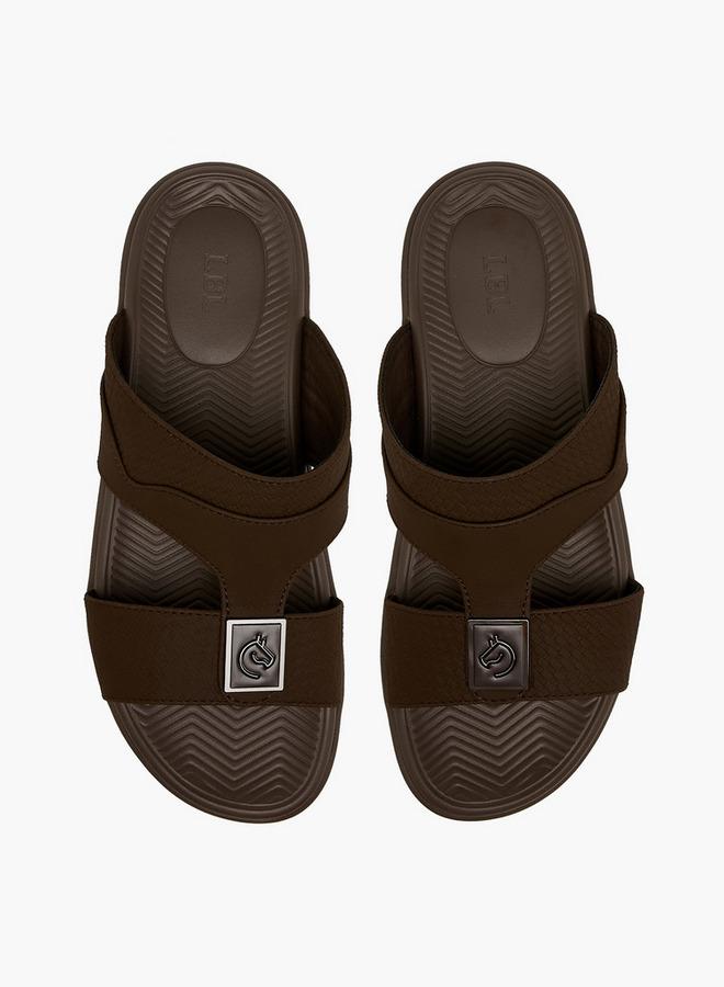 Men Textured Arabic Sandals