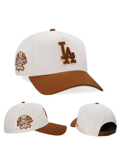 MLB Los Angeles Dodgers Baseball Cap – Adjustable Snapback Hat for Men & Women