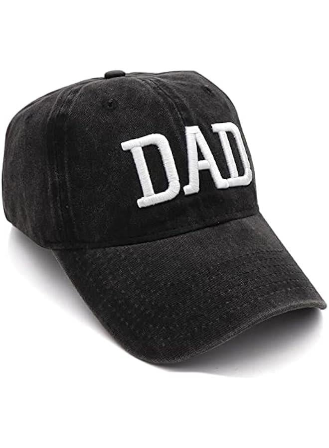 Mom & Dad Embroidered Baseball Caps | Adjustable | Gift for Couples