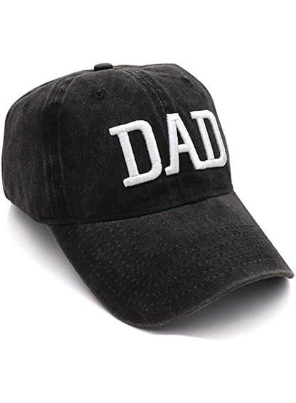 Mom & Dad Embroidered Baseball Caps | Adjustable | Gift for Couples