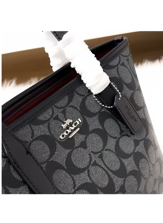 Iconic Printed City Tote Bag — Large Capacity