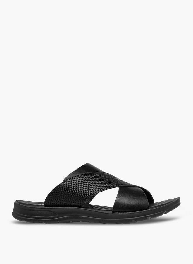 Men Cross Strap Arabic Sandals