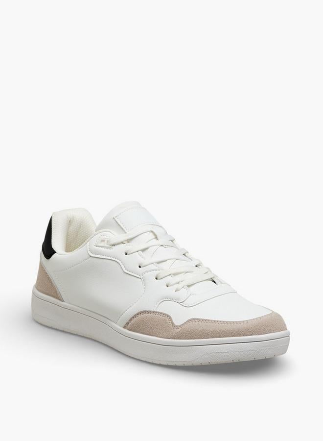 Men Panelled Lace-Up Sneakers - Everyday Edition