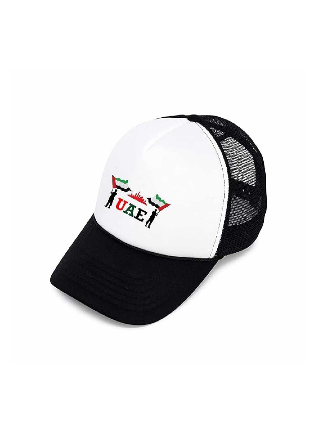 UAE National Day 5-Panel Trucker Cap | Design 2 | Unisex
