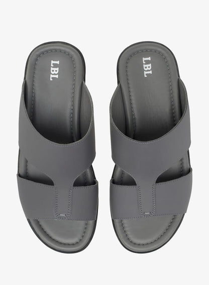 Solid Slip-On Arabic Sandals
