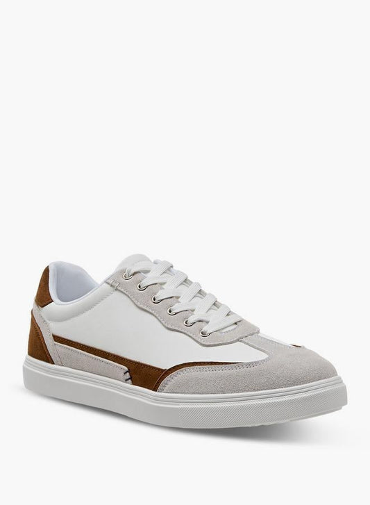 Men Panelled Lace-Up Sneakers II