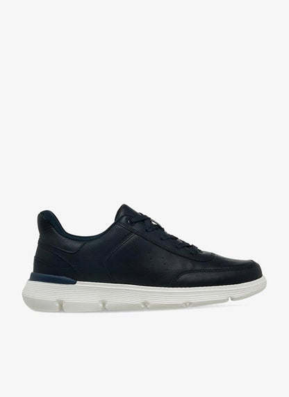 Men Perforated Casual Lace-Up Trainers