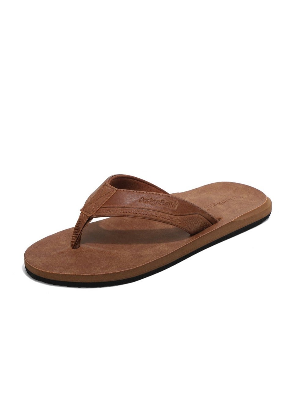 Arrigo Bello Men's Comfort Flip Flops – Arch Support Beach Sandals