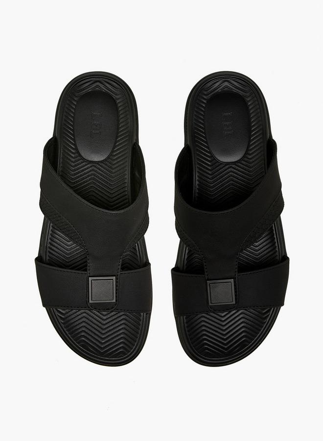 Men Solid Arabic Sandals