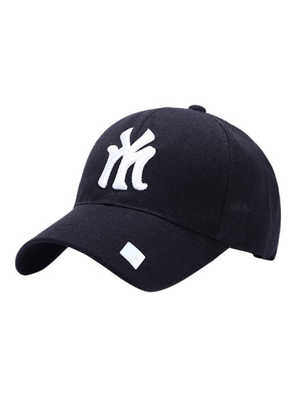 NY Embroidery Hip Hop Snapback Hat | Black | Unisex