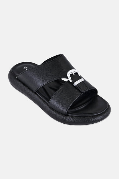 Men's Slip-On Arabic Sandals | Black