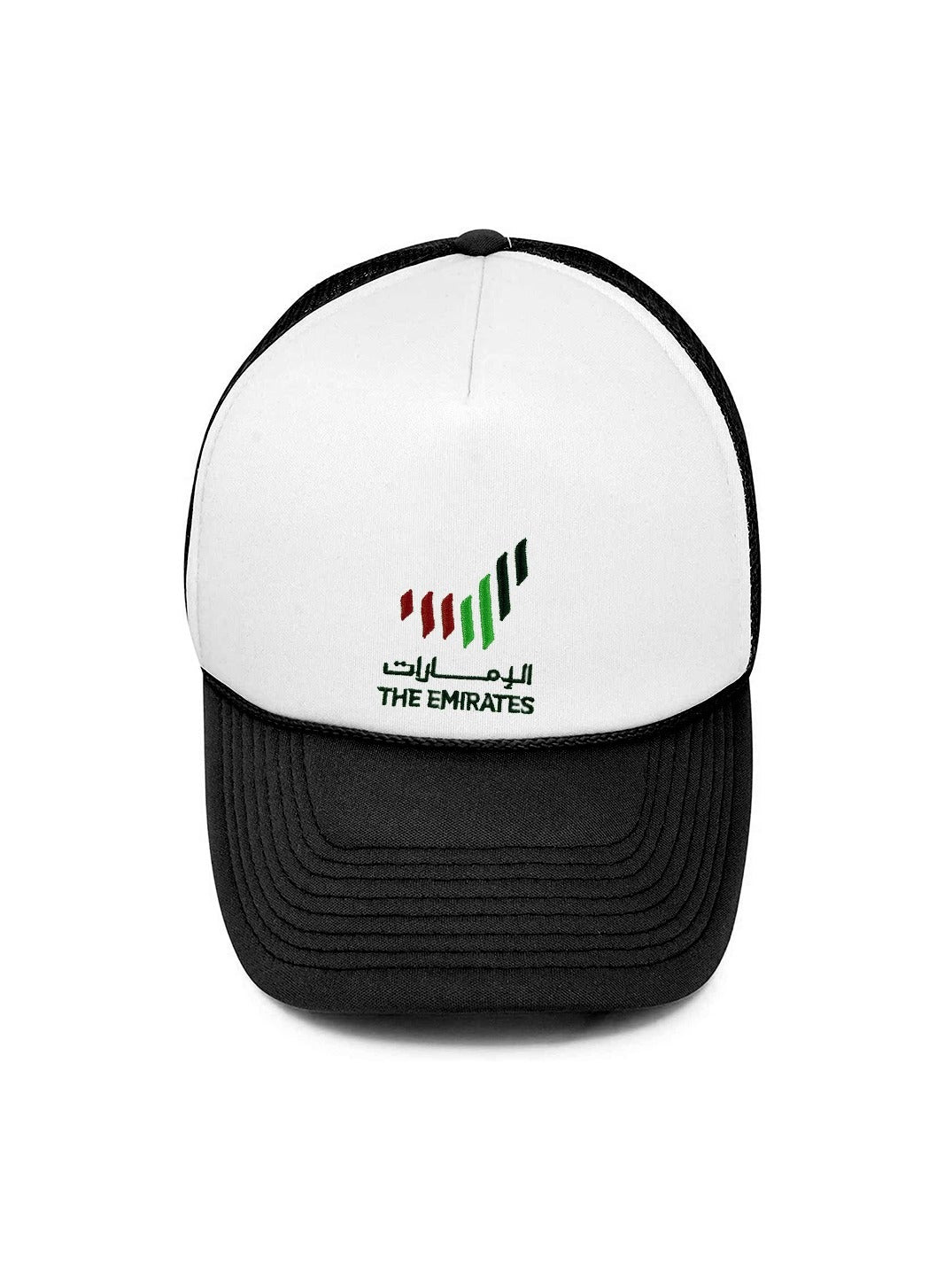 UAE Design Embroidery Snapback Baseball Cap | Black | Unisex