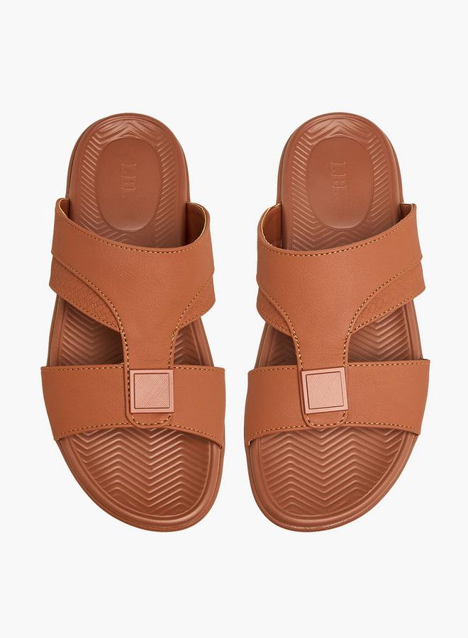 Men Solid Arabic Sandals