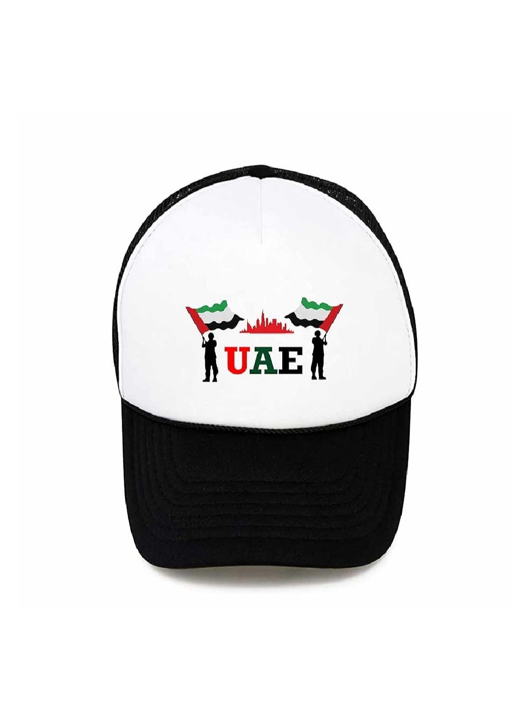 UAE National Day 5-Panel Trucker Cap | Design 2 | Unisex