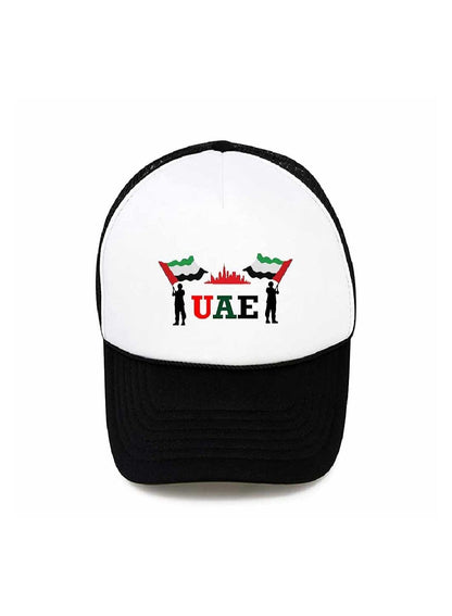 UAE National Day 5-Panel Trucker Cap | Design 2 | Unisex