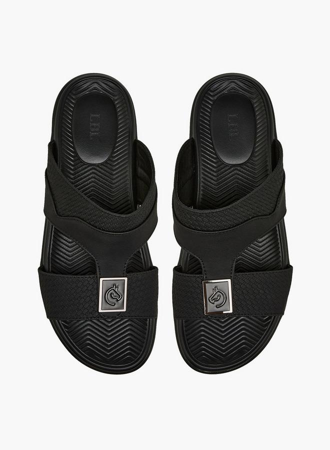 Men Textured Arabic Sandals