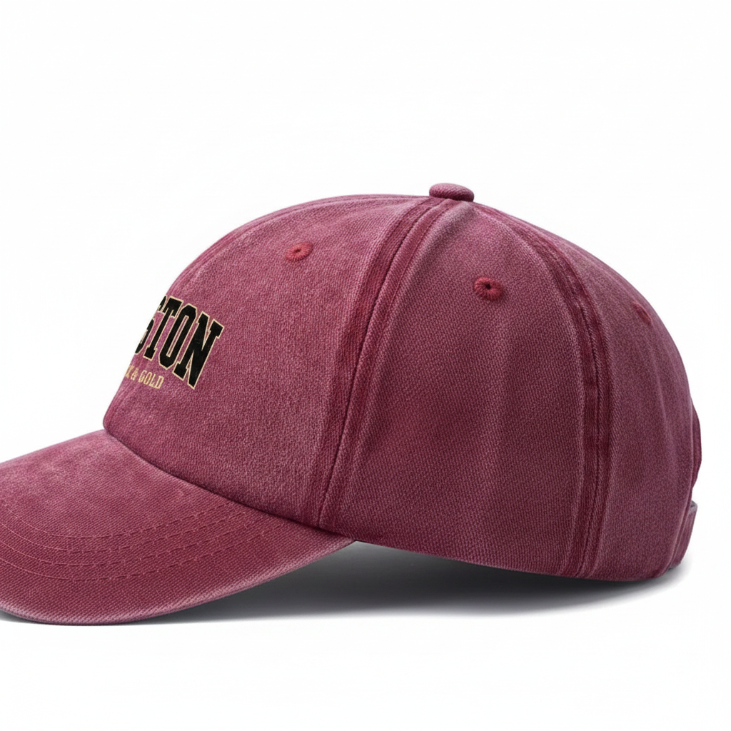 Boston Black & Gold Baseball Cap