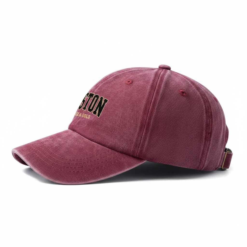 Boston Black & Gold Baseball Cap