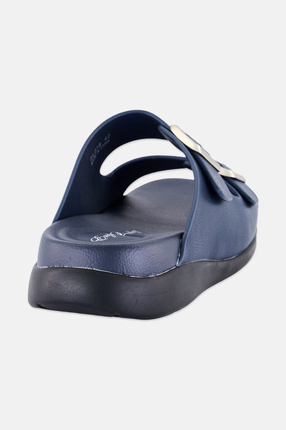 Men's Adjustable Slip-On Arabic Sandals – Navy Blue