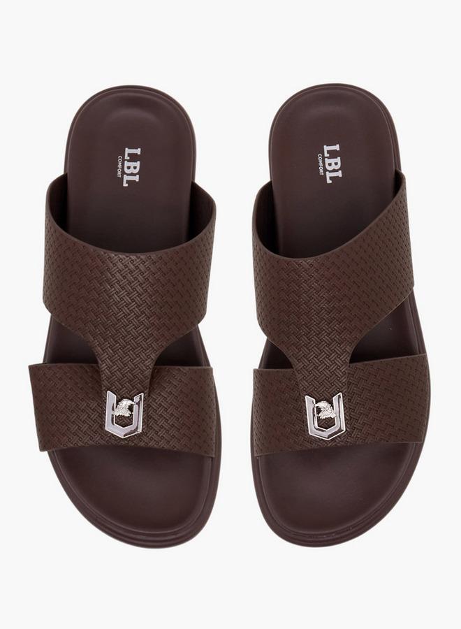 Men Textured Arabic Sandals