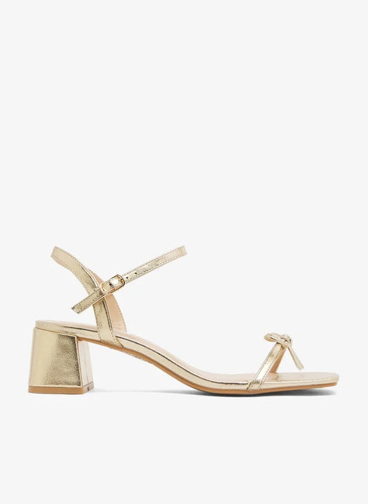Low Block Heeled Sandals