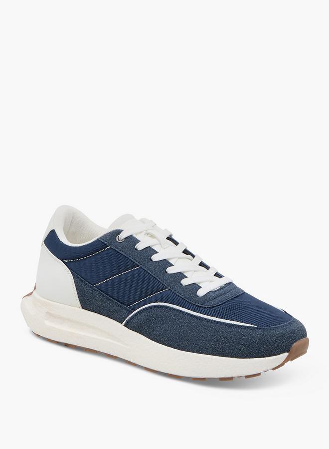Panelled Sneakers With Lace-Up Closure II