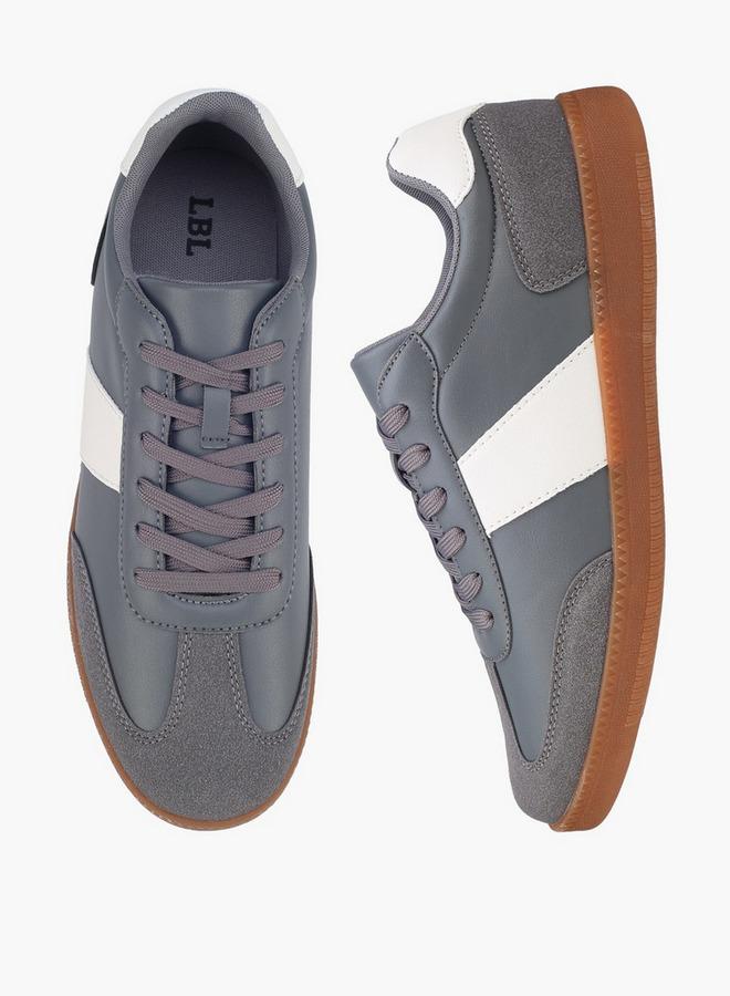 Men Lace-Up Ankle Sneakers