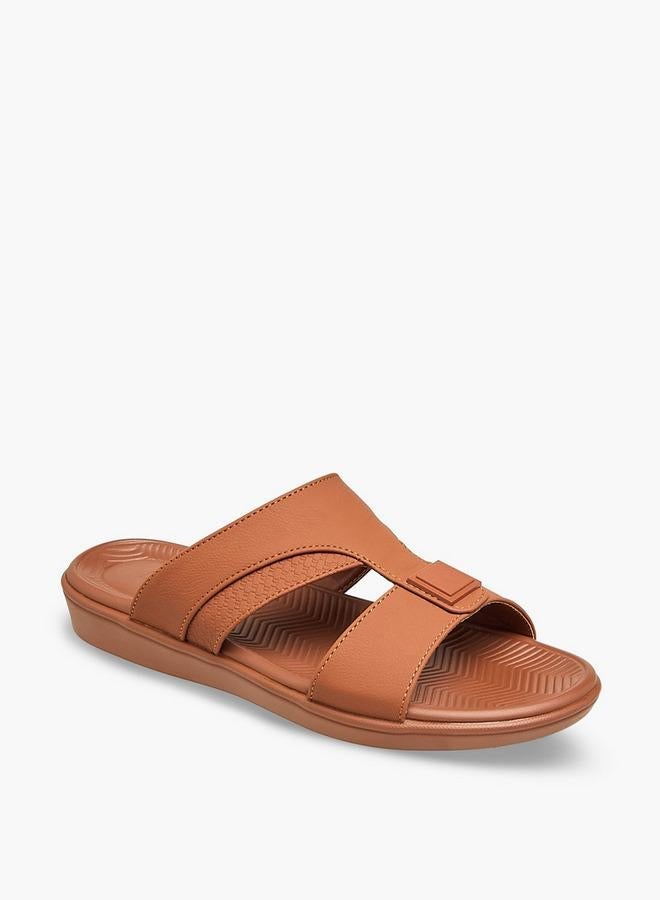 Men Solid Arabic Sandals