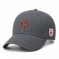 NY Baseball Cap Grey – front view