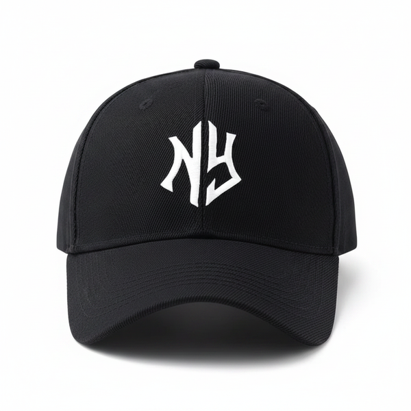 NY Gothic Cap Black - Left Side View