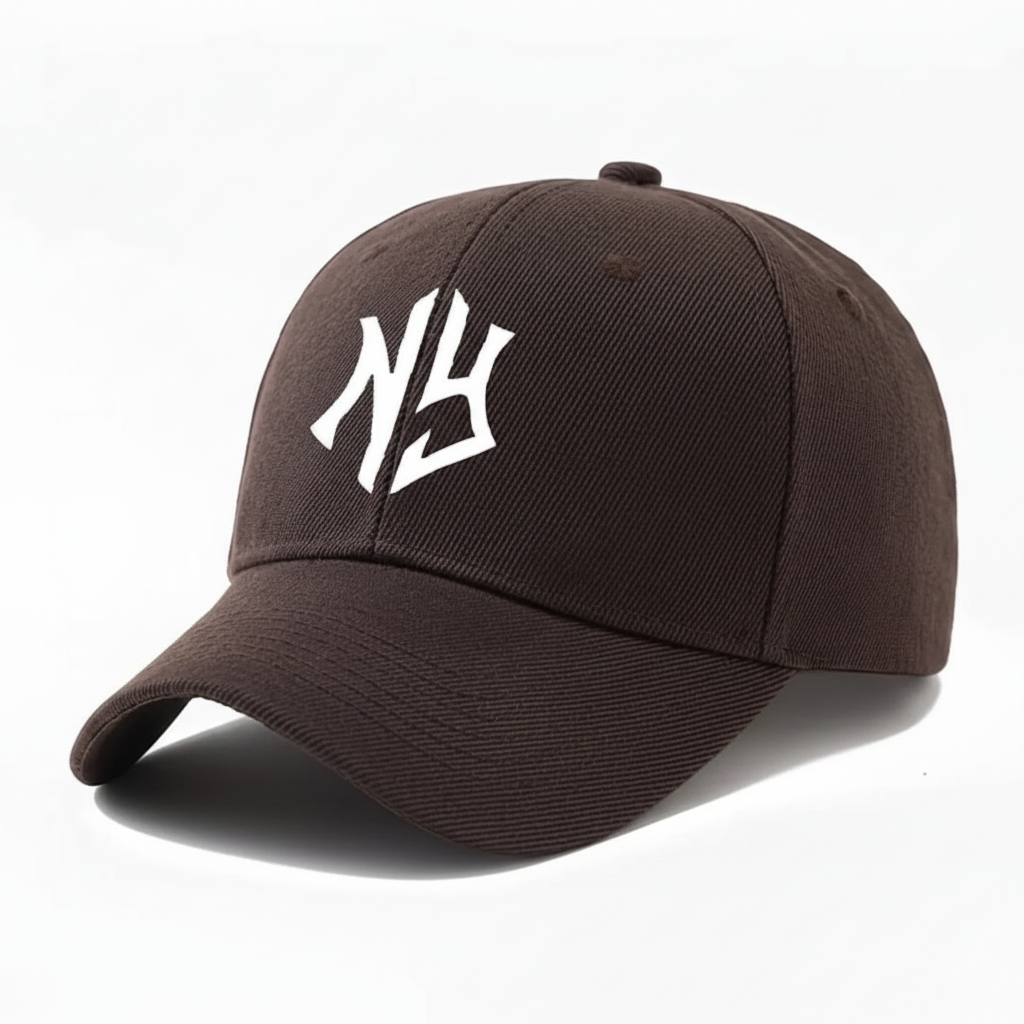 NY Gothic Cap Dark Brown - Left Side View