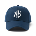 NY Gothic Cap Navy Blue - Right Side View