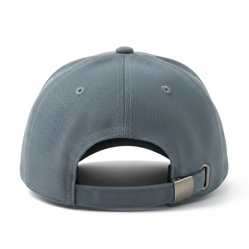 NY Baseball Cap Grey – Back View